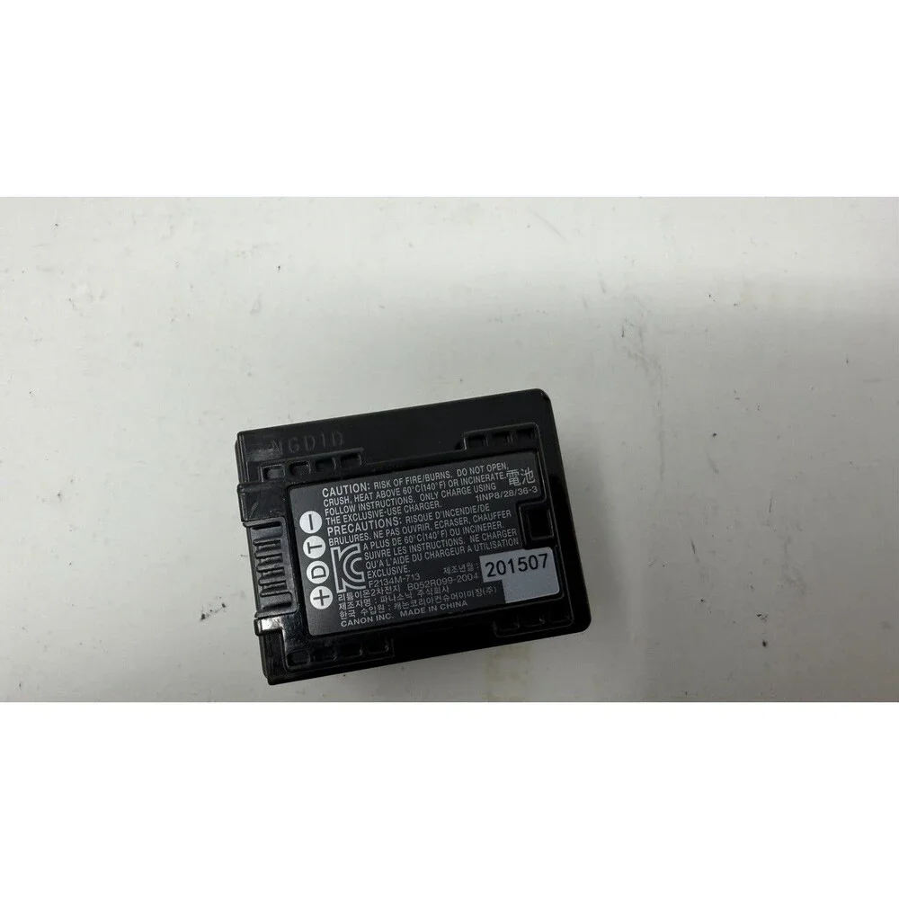 Canon BP-727 3.6V 2685mAh 9.7Wh Genuine OEM Intelligent Li-ion Battery - Used